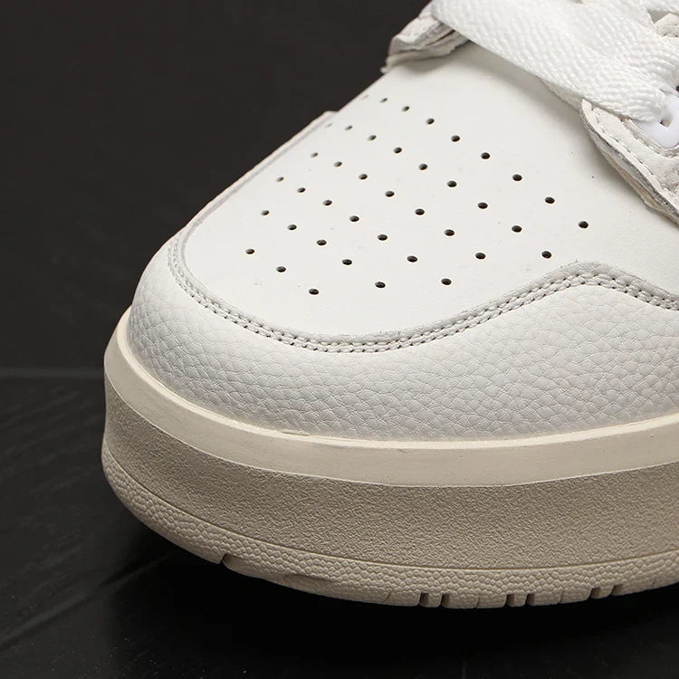 Sapatos de couro casual masculino, tênis da moda, tênis, novo