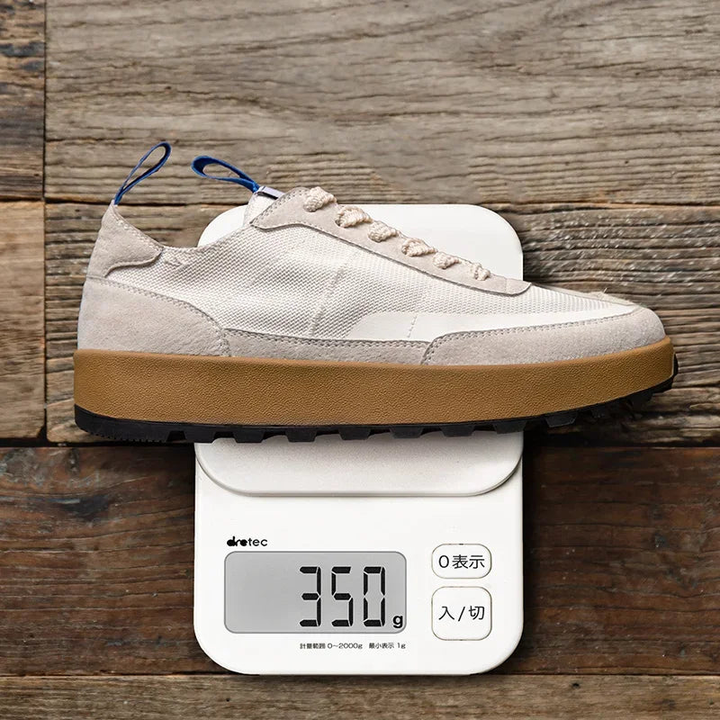 Maden 2023 primavera vintage sapatos de corrida para homens casuais baixo superior tênis esportivos conforto treinador designer respirável tênis