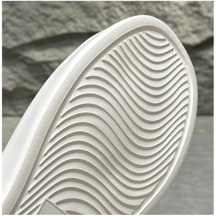 Sapatos casuais de couro para homens, tênis multifunções, tênis de skate, nova chegada