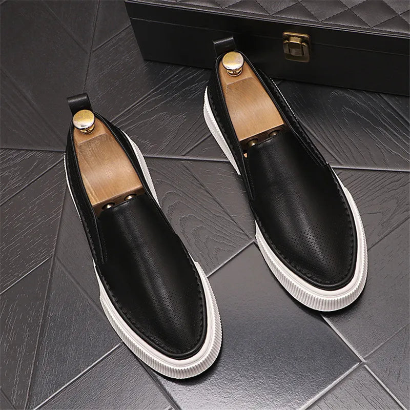 Verão tênis masculino tendência sapatos casuais oco para fora confortável tênis de corrida para homem na moda designer tênis