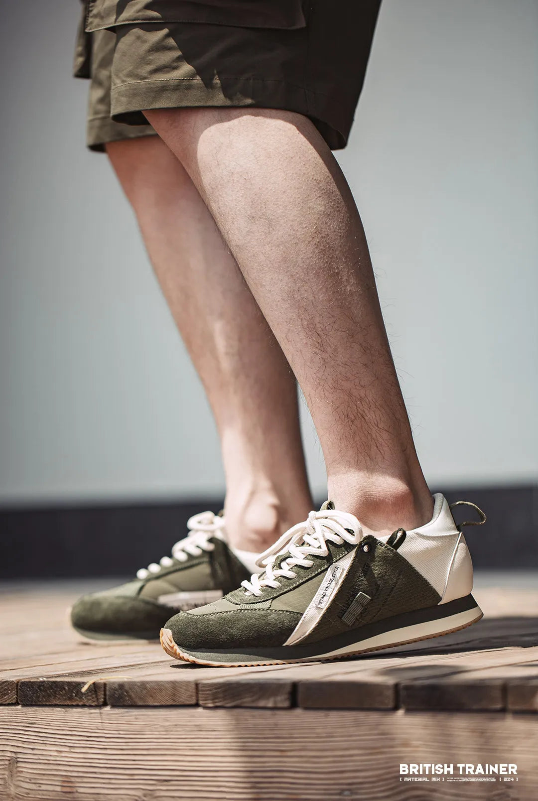 Maden 2023 verão masculino vintage baixo-top tênis de corrida esportes marca maré casual tênis jogging