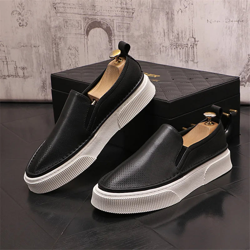 Verão tênis masculino tendência sapatos casuais oco para fora confortável tênis de corrida para homem na moda designer tênis