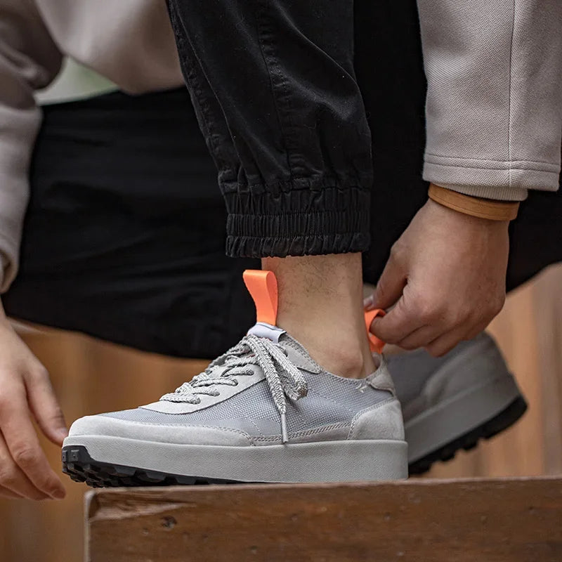 Maden 2023 primavera vintage sapatos de corrida para homens casuais baixo superior tênis esportivos conforto treinador designer respirável tênis