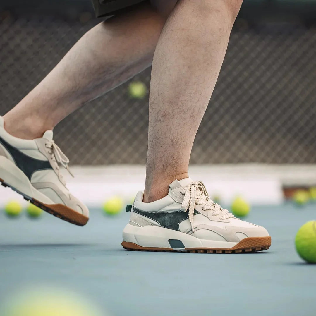 Maden 2023 novos sapatos casuais masculinos sapatos de cano baixo tendência versátil tênis de corrida americano retro sapatos esportivos