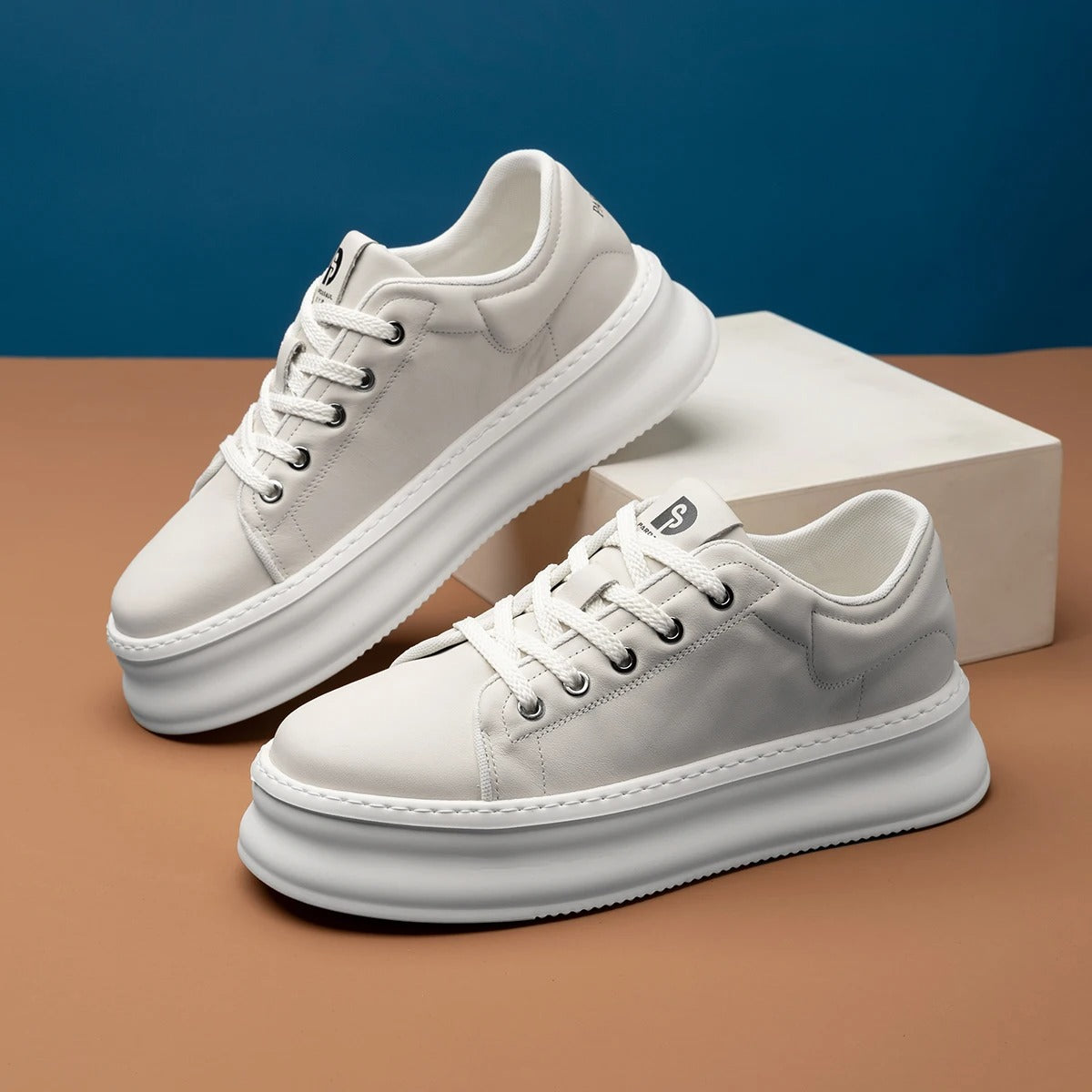 Scalon Men’s Casual Height-Increasing Sneaker