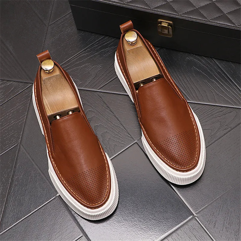 Verão tênis masculino tendência sapatos casuais oco para fora confortável tênis de corrida para homem na moda designer tênis