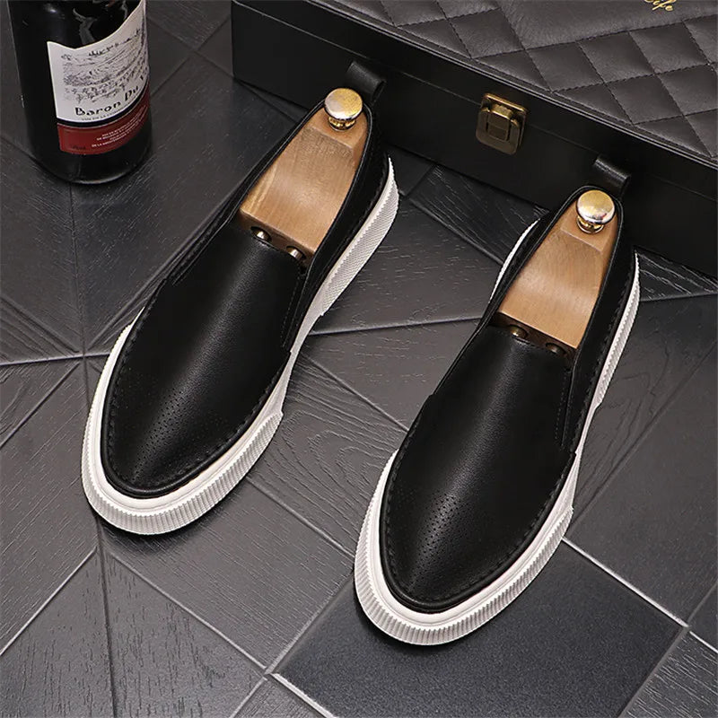 Verão tênis masculino tendência sapatos casuais oco para fora confortável tênis de corrida para homem na moda designer tênis