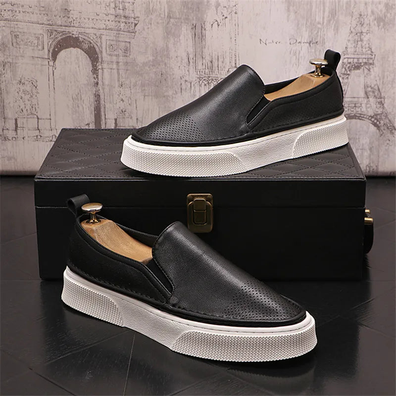 Verão tênis masculino tendência sapatos casuais oco para fora confortável tênis de corrida para homem na moda designer tênis