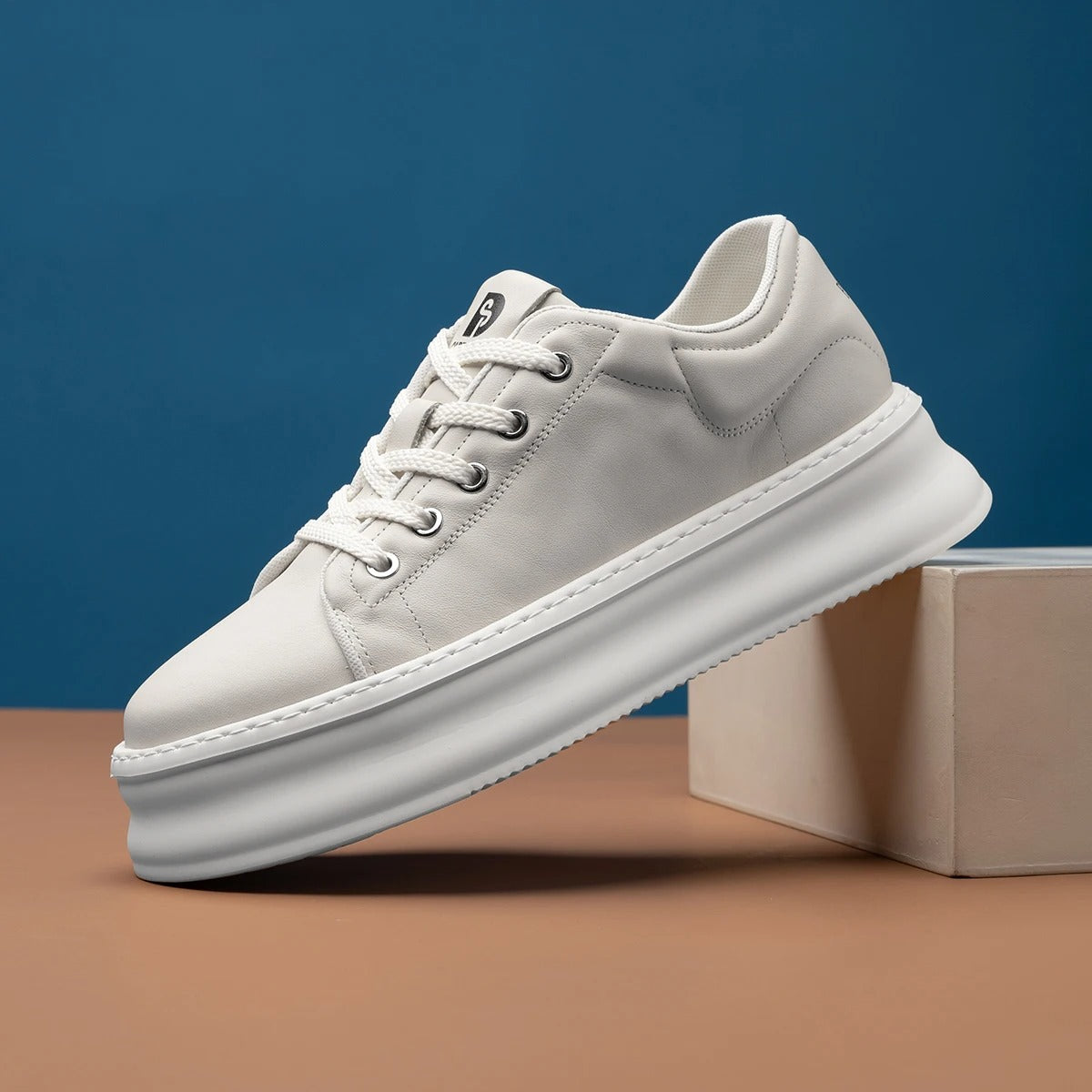 Scalon Men’s Casual Height-Increasing Sneaker